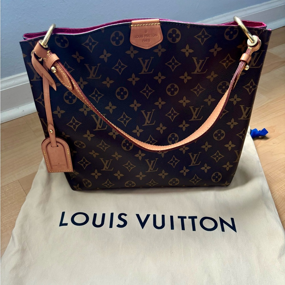 Louis Vuitton PM Monogram with Peony interior